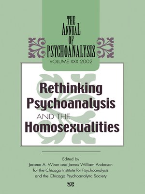 cover image of The Annual of Psychoanalysis, V. 30